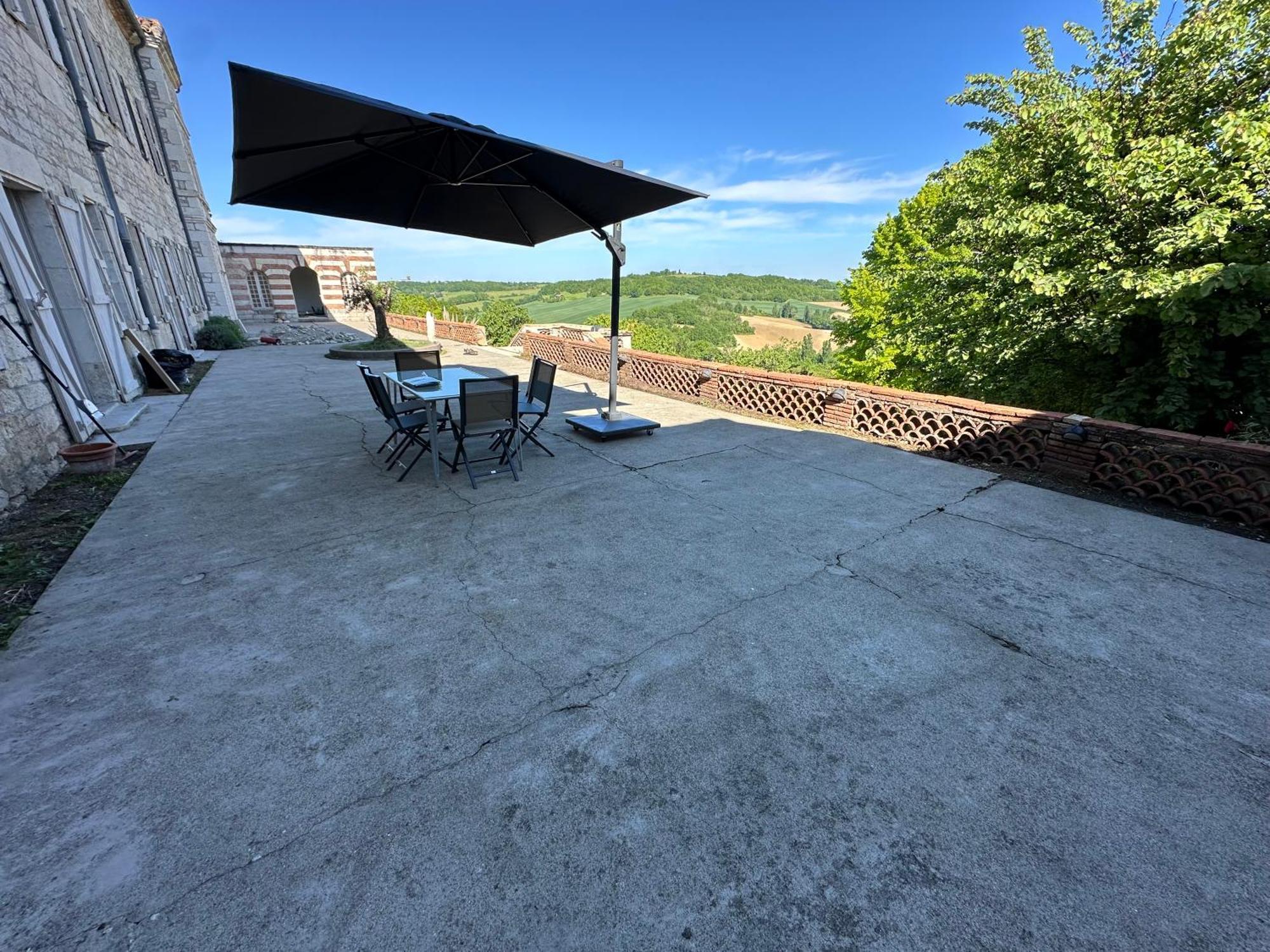 Les Trois Terrasses Bed & Breakfast Montpezat-de-Quercy Exterior photo